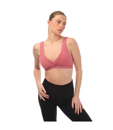 Brassière de sport essentials femme rose Adidas