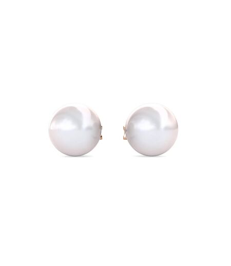 Boucles d'oreilles Full Moon Pearl, Perle d’imitation