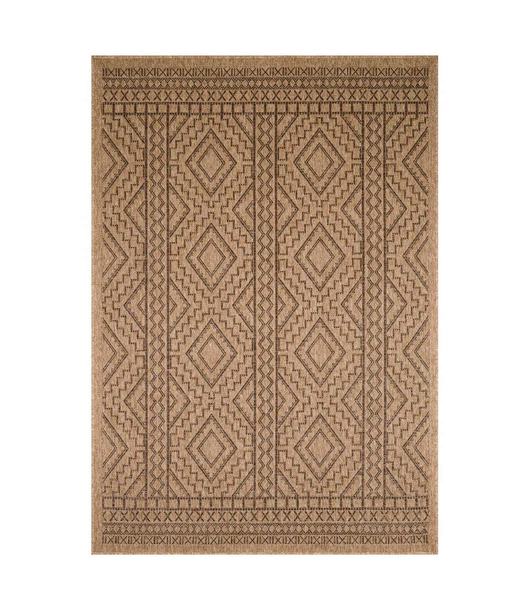 Tapis extérieur tissé kilim rectangle JUTE ART 2