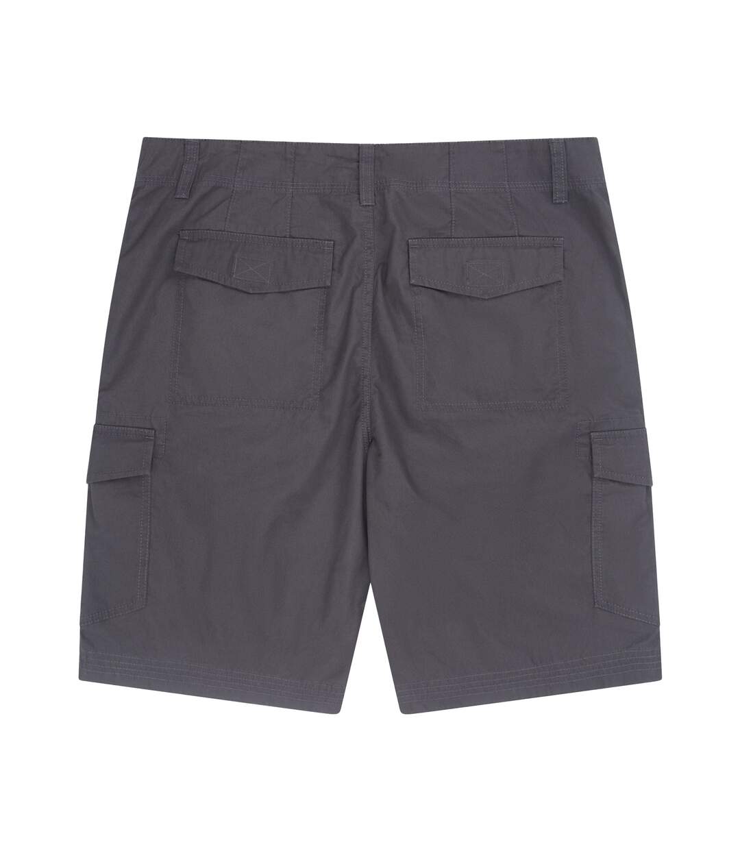 Mens atlantis organic cargo shorts charcoal Animal-2