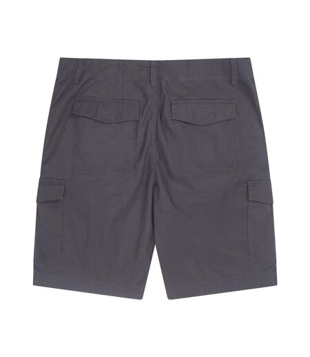 Mens atlantis organic cargo shorts charcoal Animal