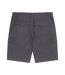 Mens atlantis organic cargo shorts charcoal Animal-2