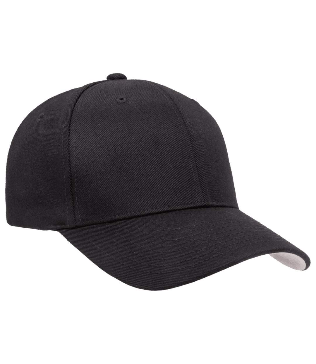 Casquette de baseball flexfit adulte noir Yupoong-4