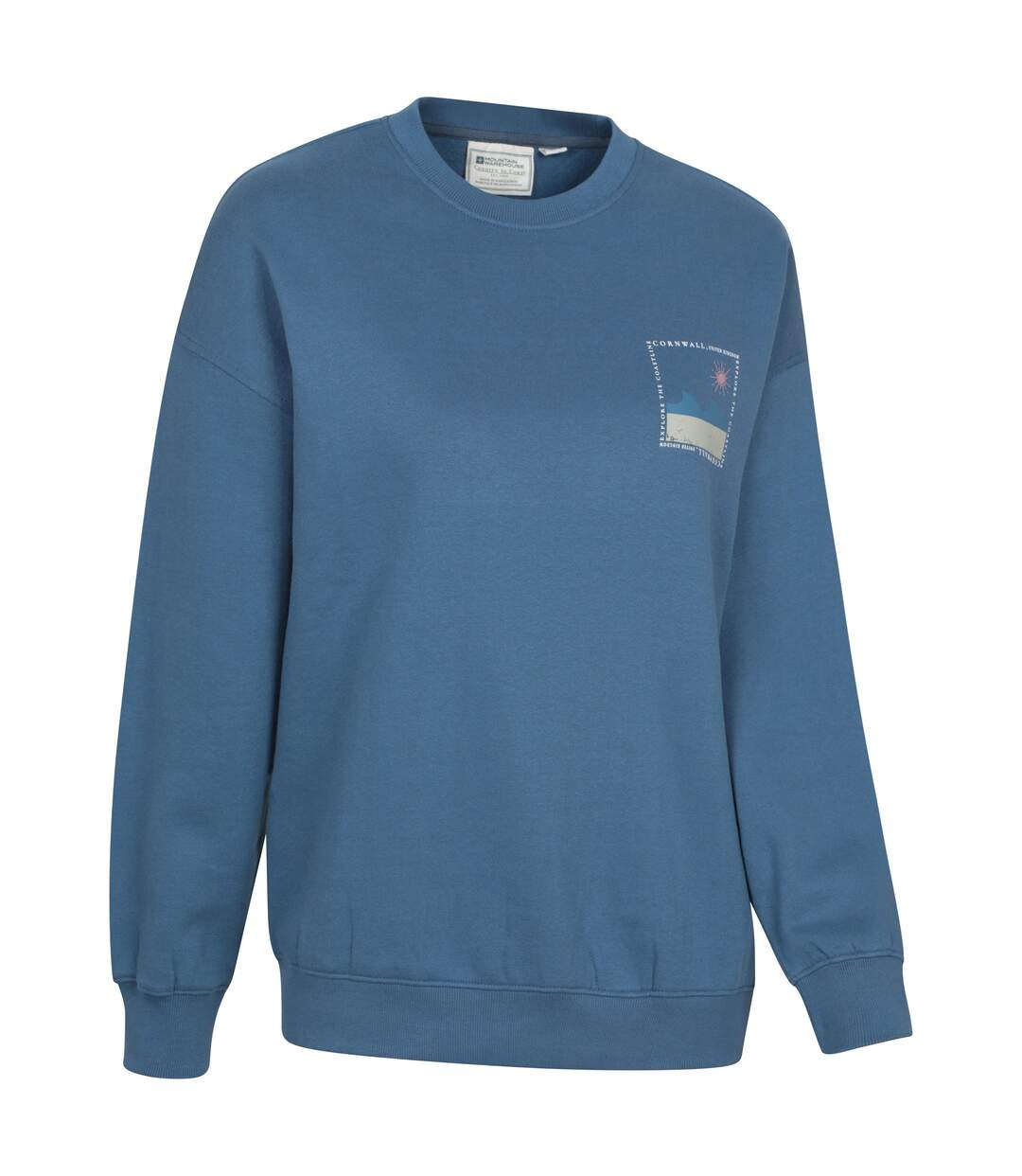 Sweat Conwall Femme Bleu Mountain Warehouse-3