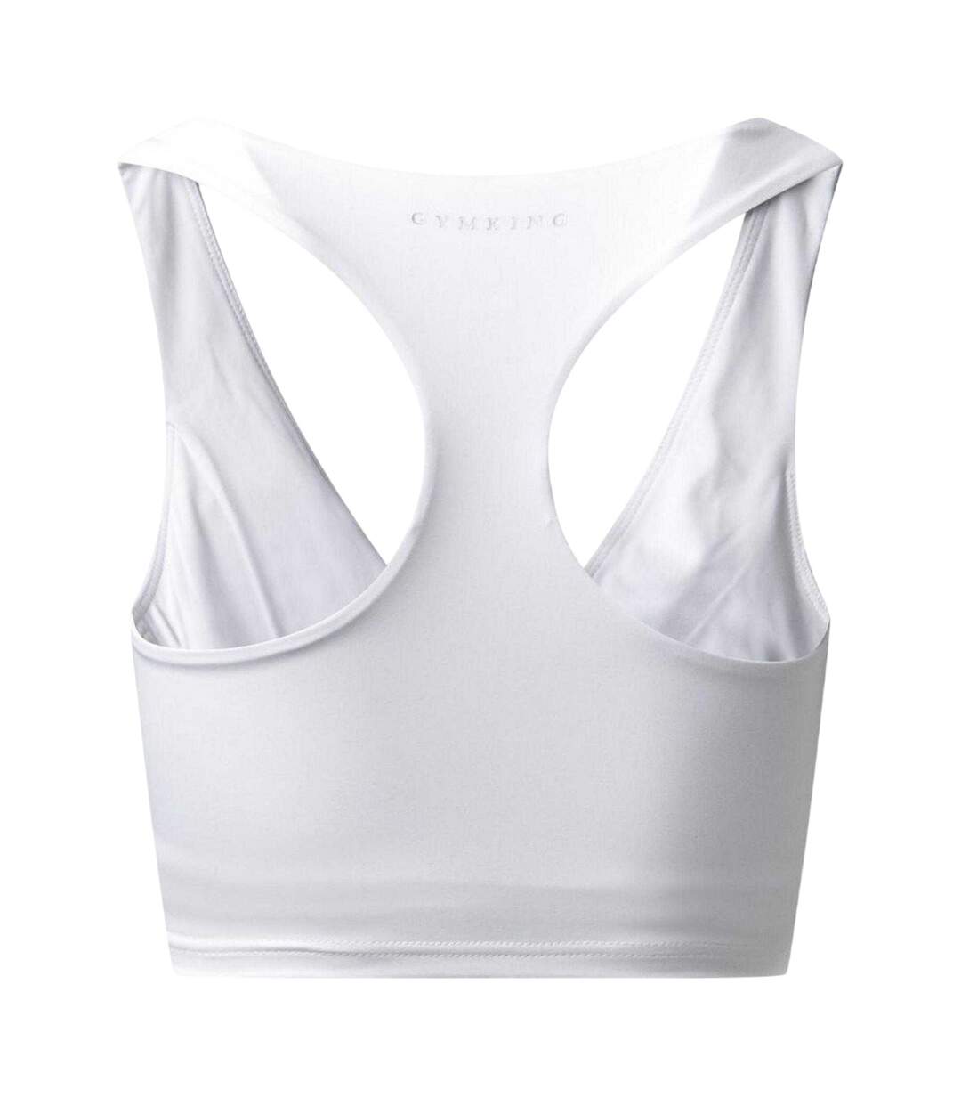 Womens/ladies 365 Sports Bra White Gym King-2