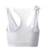 Womens/ladies 365 Sports Bra White Gym King-2