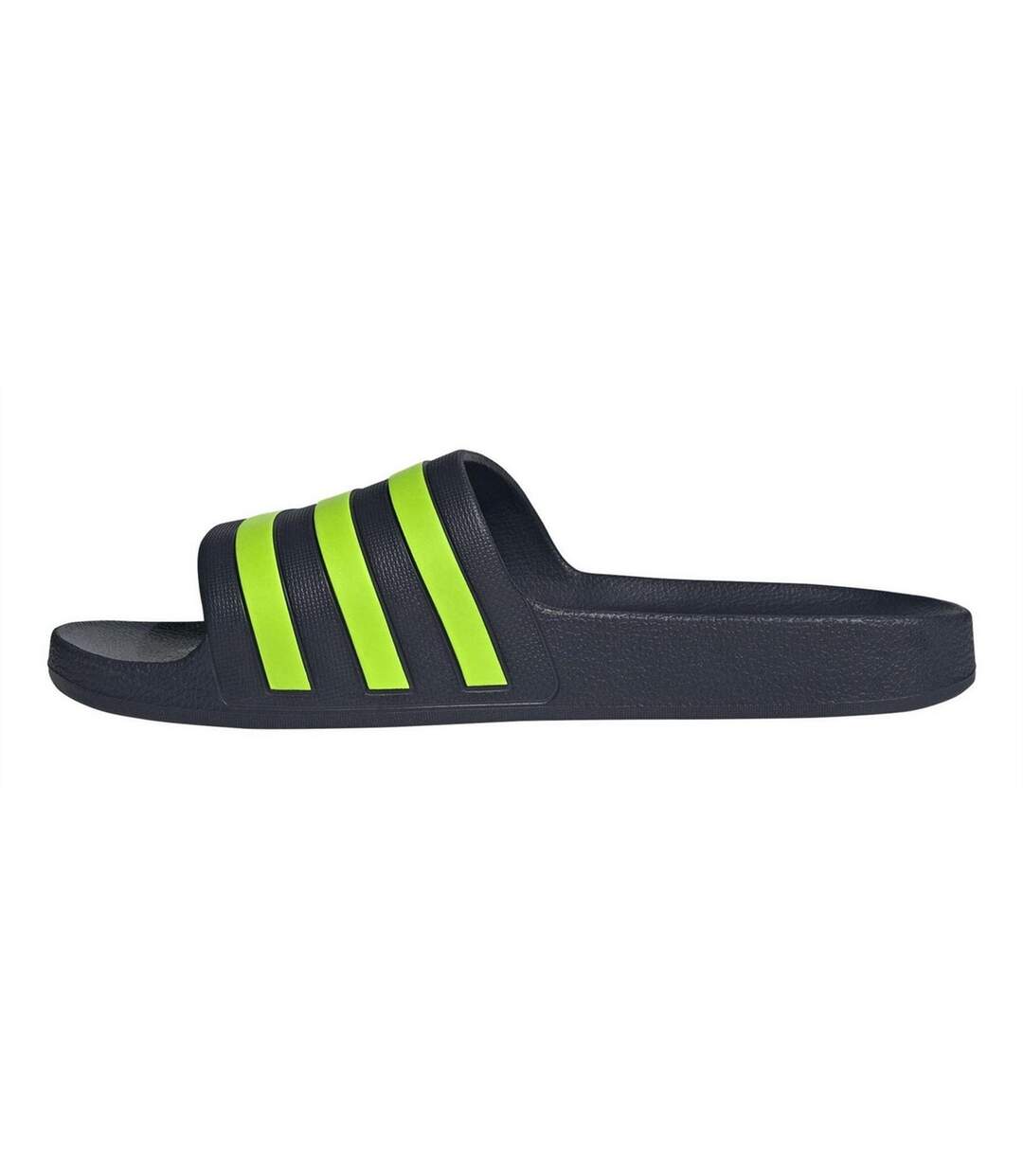 Unisex Adult Adilette Aqua Slides Legend Ink Lucid Lemon Adidas-3
