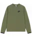 Sweat Motif/style Uni Homme Vert Kaki Nike-1