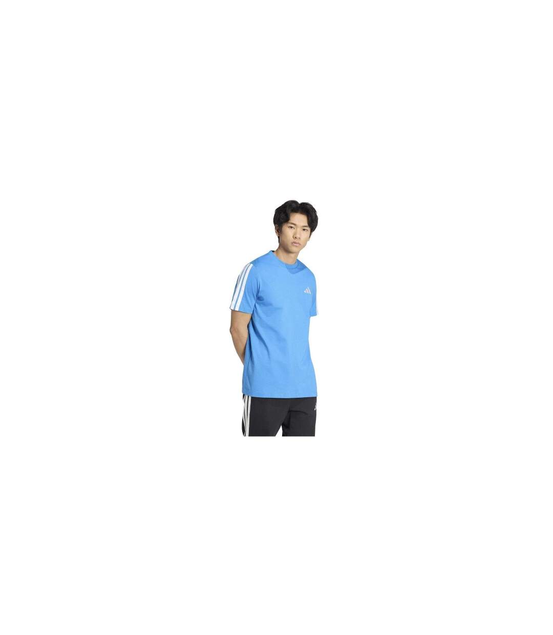 T-shirt Motif/style 3 Rayures Homme Ray Adidas-1