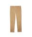 Mens Organic Cotton Slim Chinos Beige Lacoste-2