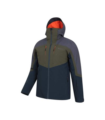 Mountain Warehouse Mens Anton Waterproof Ski Jacket (Khaki Green)