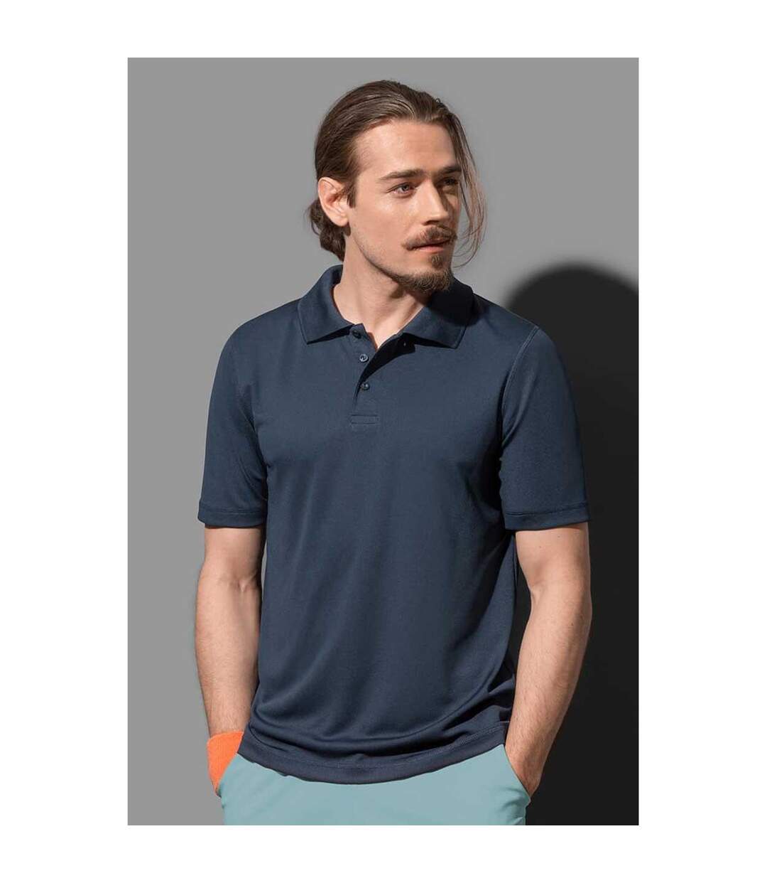 Polo Hommes Bleu Marine Stedman-1