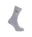 Regatta Great Outdoors Mens Cotton Rich Casual Socks (Pack Of 3) (Grey Marl) - UTRG786