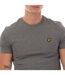 T-shirt Style Uni Homme Gris Foncé Lyle & Scott-4