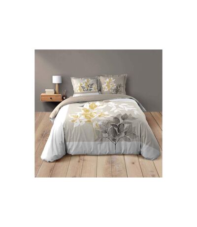 Parure de Lit 3 Pièces Enora 240x220cm Beige