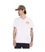 T-shirt homme regular col V en jersey 180GSM print devant et dos Nash Vondutch-1
