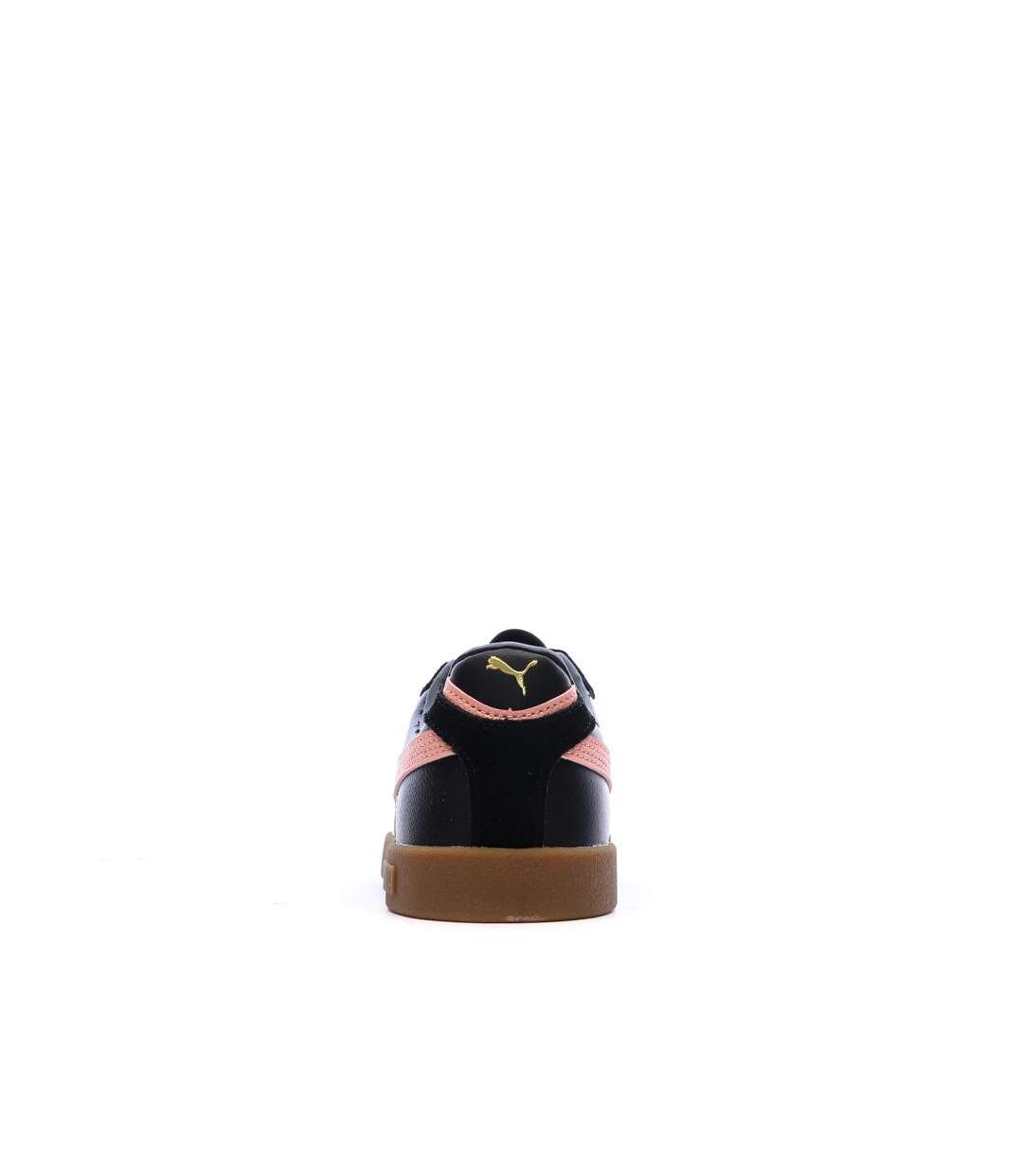 Baskets noires/roses femme puma club ii era-3