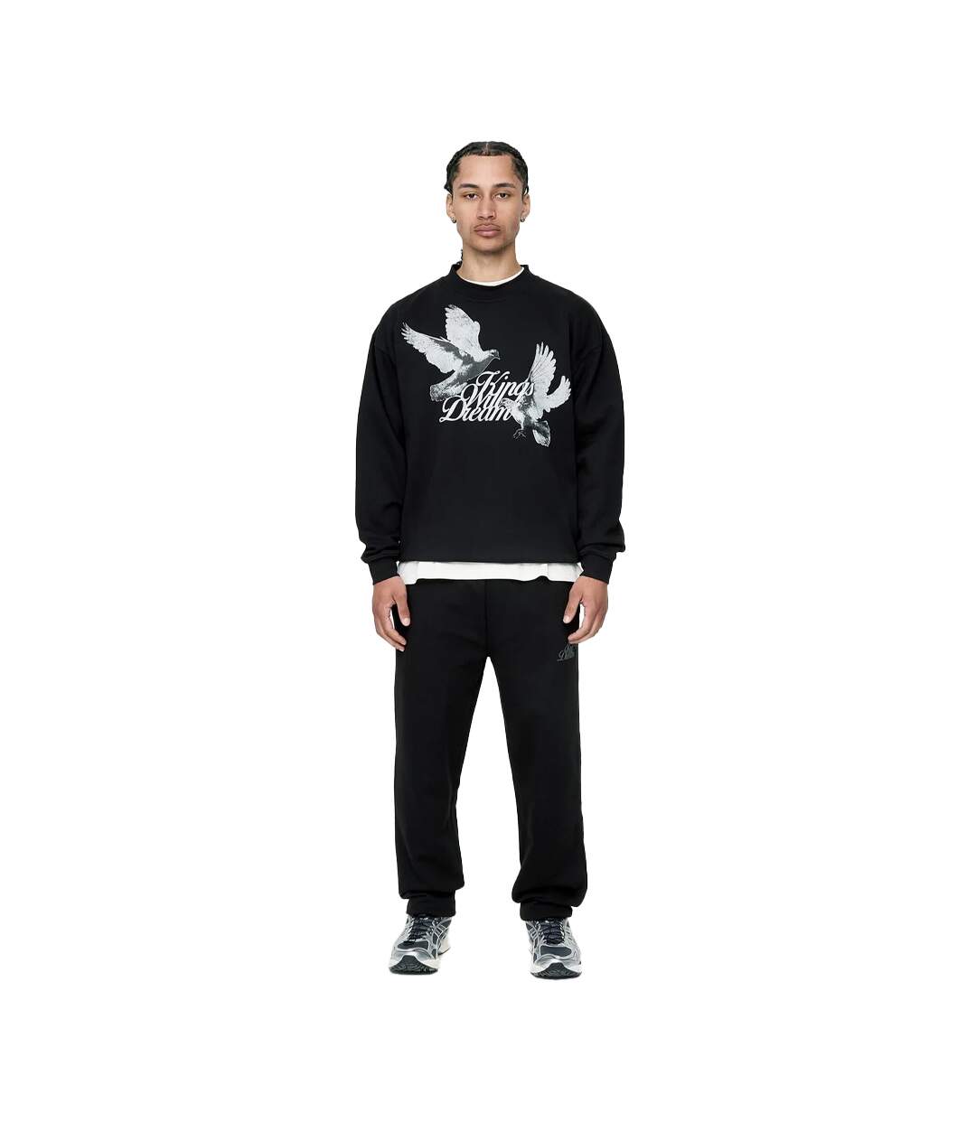 Sweat Studio High Flying Doves Homme Noir Kings Will Dream-1