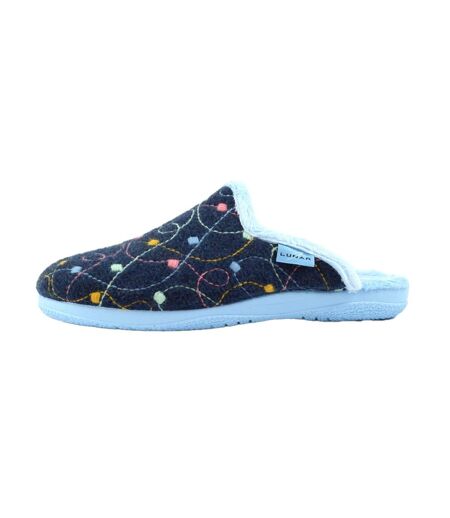 Chaussons Mules Impulse Femme Bleu Lunar