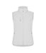 Womens/ladies Classic Softshell Body Warmer White Clique-1