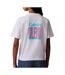 T-Shirt blanc femme calvin klein jeans boxy fit-2