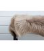 Tapis Imitation Fourrure Katy 55x180cm Marron-4