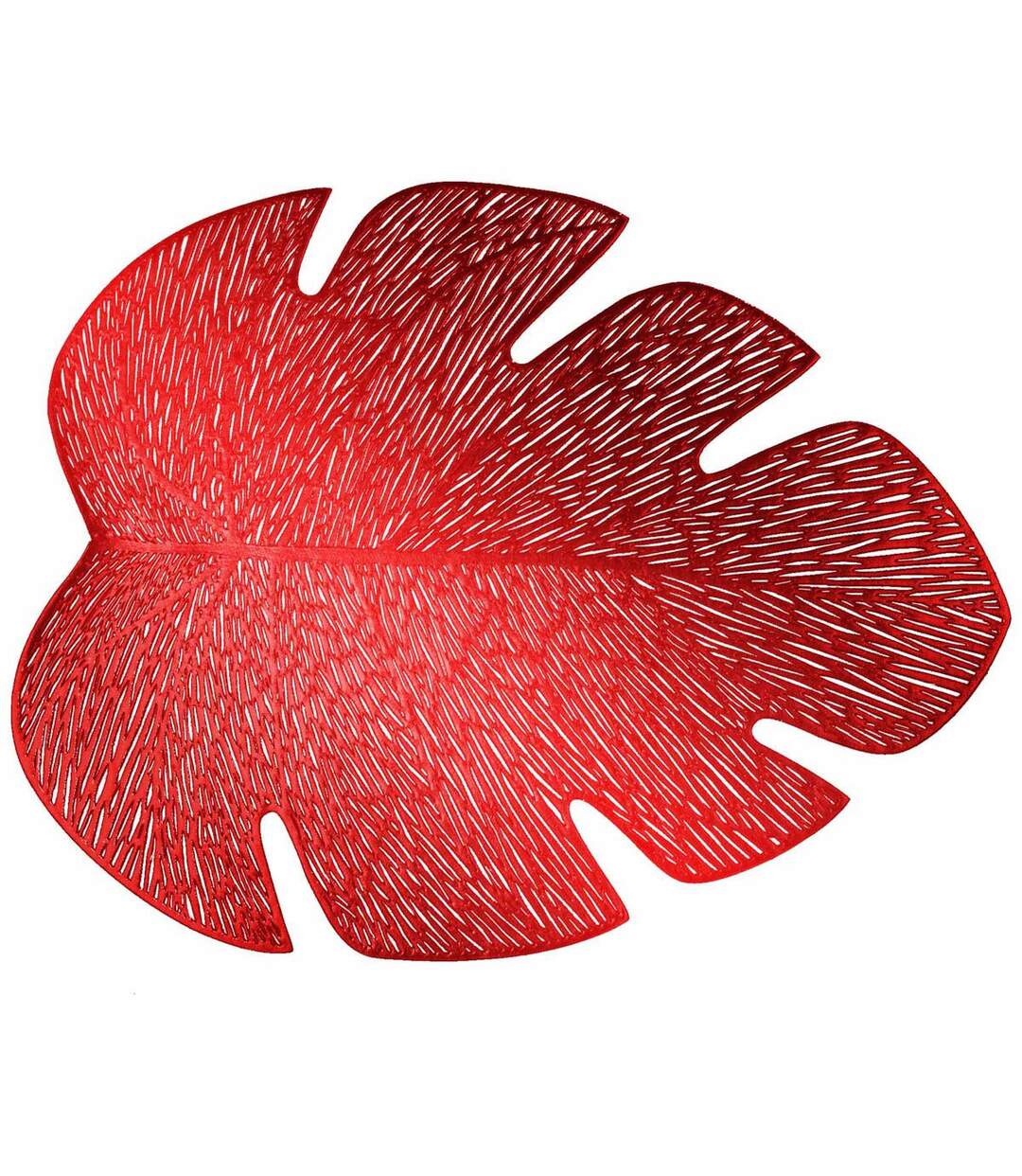 Set de Table Ajouré Flamboyant 36x46cm Rouge-1
