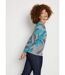 Veste boutonnée jacquard graphique-3
