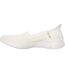 Womens/ladies Seager Believe It Trainers Off White Skechers-2