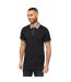 Mens eastbrook polo shirt black Bewley & Ritch-1