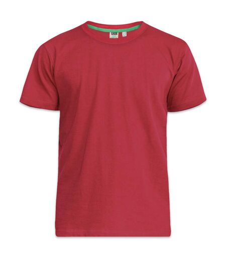 Duke Mens Flyers-2 Kingsize Crew Neck T-Shirt (Red) - UTDC170