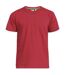 Duke Mens Flyers-2 Kingsize Crew Neck T-Shirt (Red) - UTDC170-2
