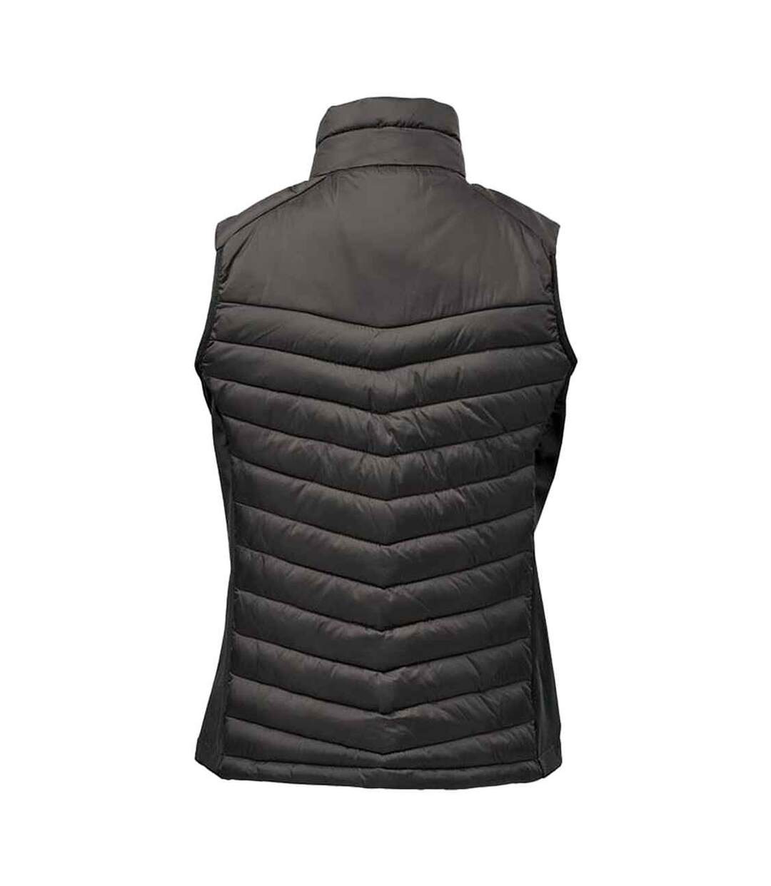 Womens/ladies montserrat thermal body warmer black/granite Stormtech-2