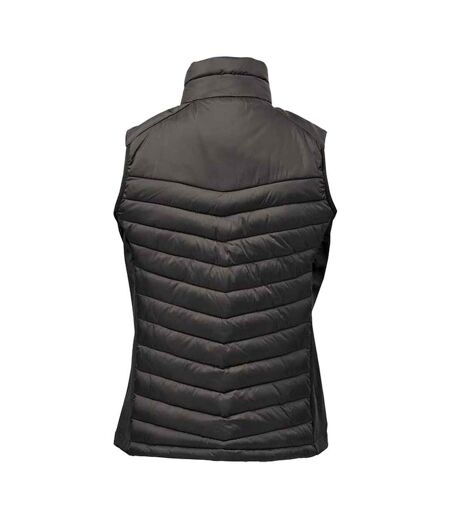 Womens/ladies montserrat thermal body warmer black/granite Stormtech