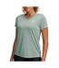 T-shirt de sport vert femme under armour tech twist - l-1