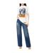 T-shirt Motif/style Logo Femme Blanc Noir Heron Preston-1