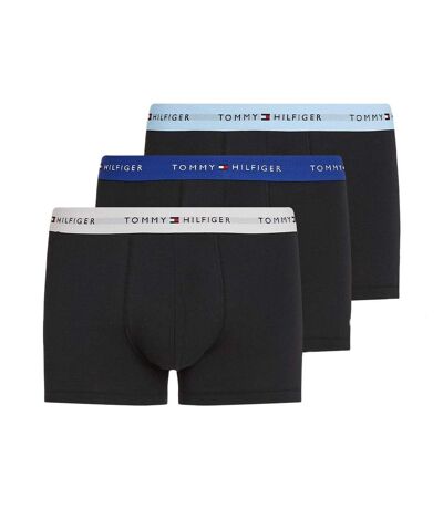 X3 boxers noir/gris/marine/bleu  homme tommy hilfiger trunk - m