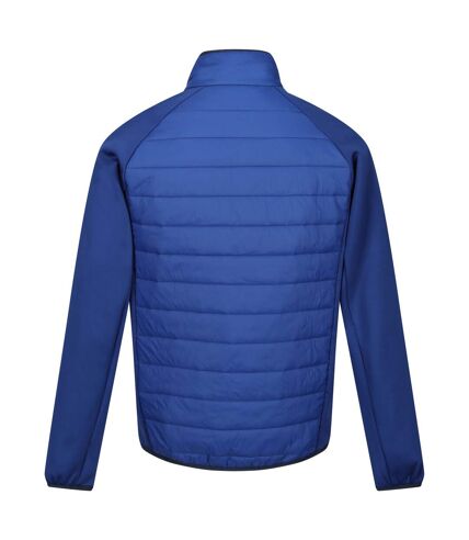 Veste hybride clumber homme bleu roi / orange kaki Regatta