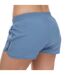 Womens/ladies Running Shorts Blue Adidas-2