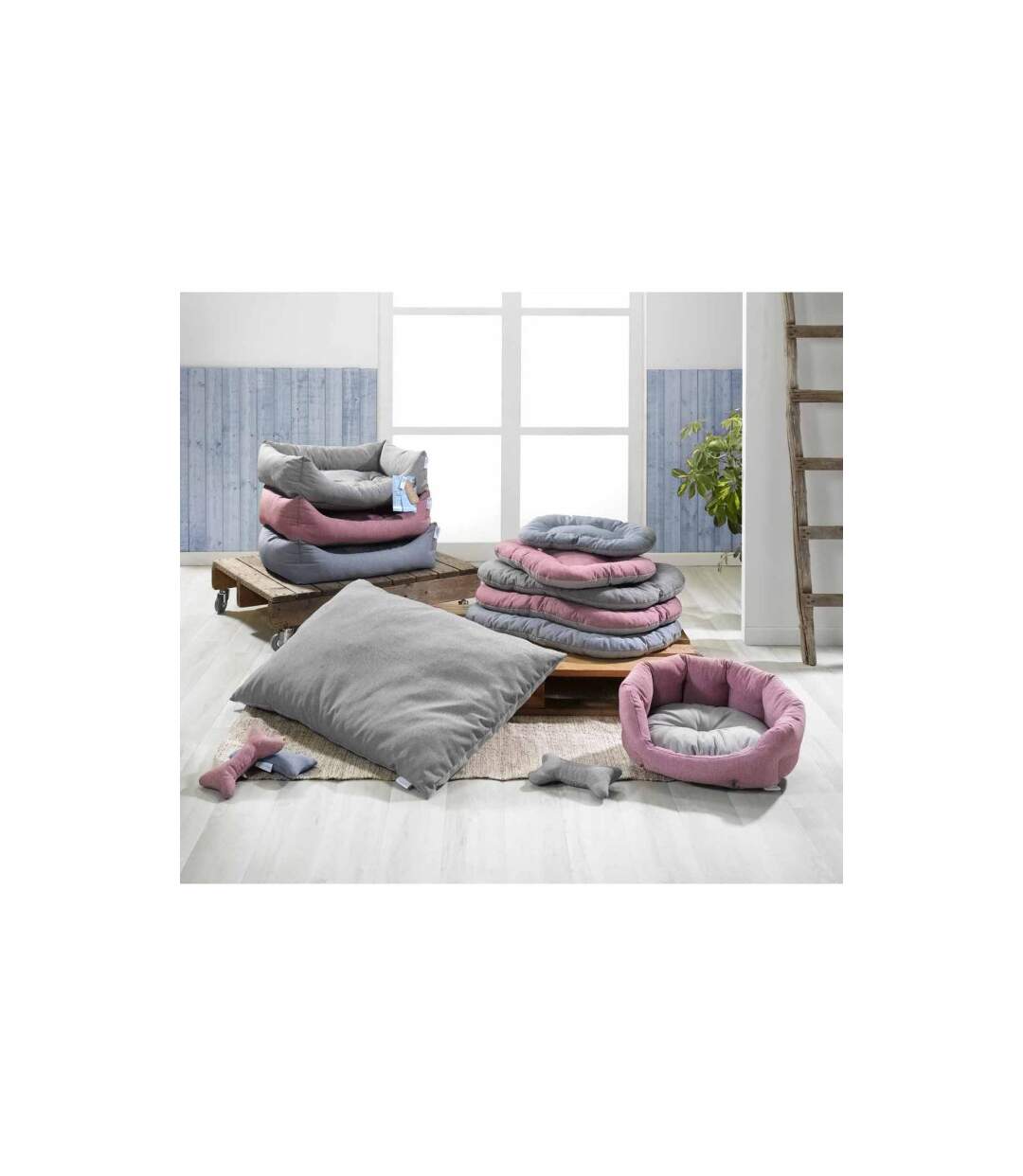 Panier pour Chien & Chat Eco Blu 85cm Rouge-3