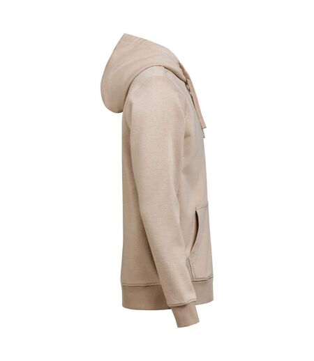 Unisex Adult Regular Full Zip Hoodie Latte Untagged Movement