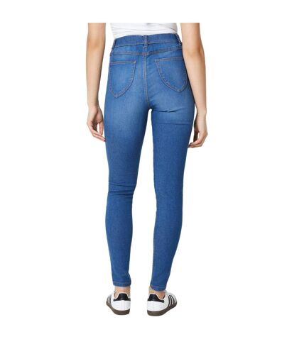 Jegging 7/8 femme bleu semi-délavé Dorothy Perkins