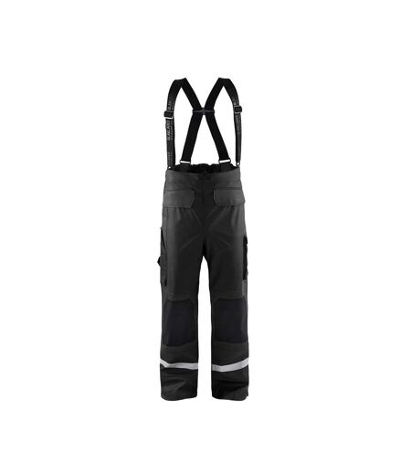 Pantalon de pluie à bretelles Blaklader genoux renforcés