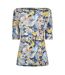 Womens/ladies Cotton T-shirt Multicoloured Ralph Lauren-1