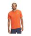 Mens Launch Camo Regular Running T-shirt Orange Under Armour-1