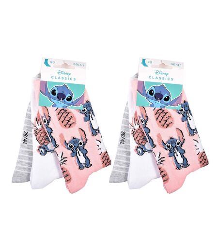 Chaussettes femme LICENCE Fantaisie-Assortiment modèles photos selon arrivages- - Pack de 6