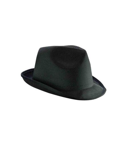 Chapeau léger - coloris noir - adulte - C2078 - taille unique - idéal pour soirées disco bals costumés