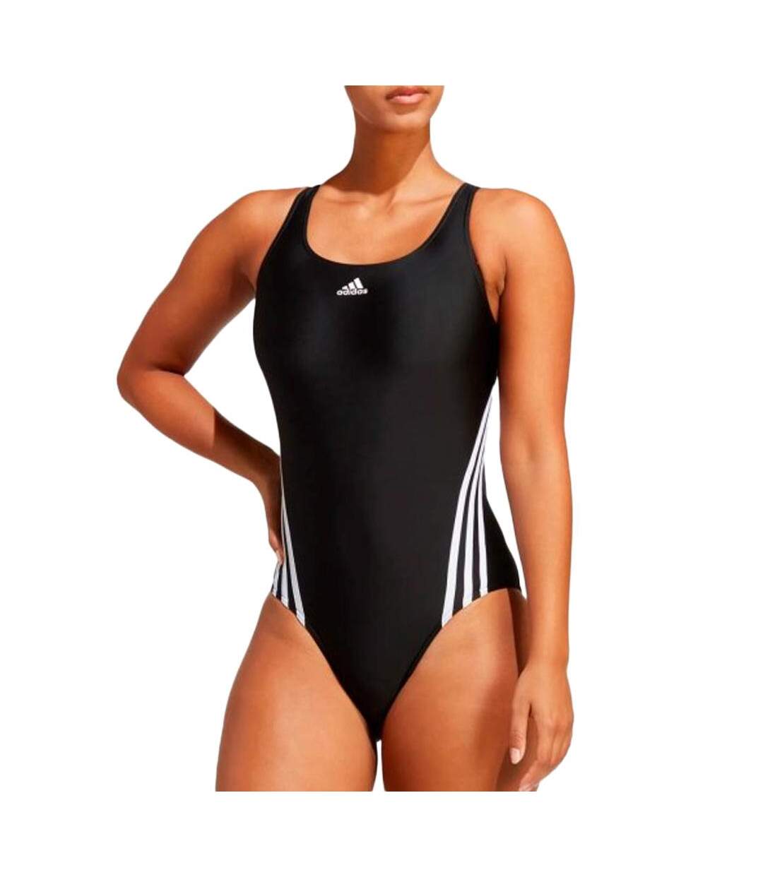 Maillots de bain noir 1 pièce femme adidas swimsuit-1