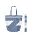 Ensemble Tote Bag Hummum 38 Cm X 50 Cm X 14 Cm Bleu MidOcean-4