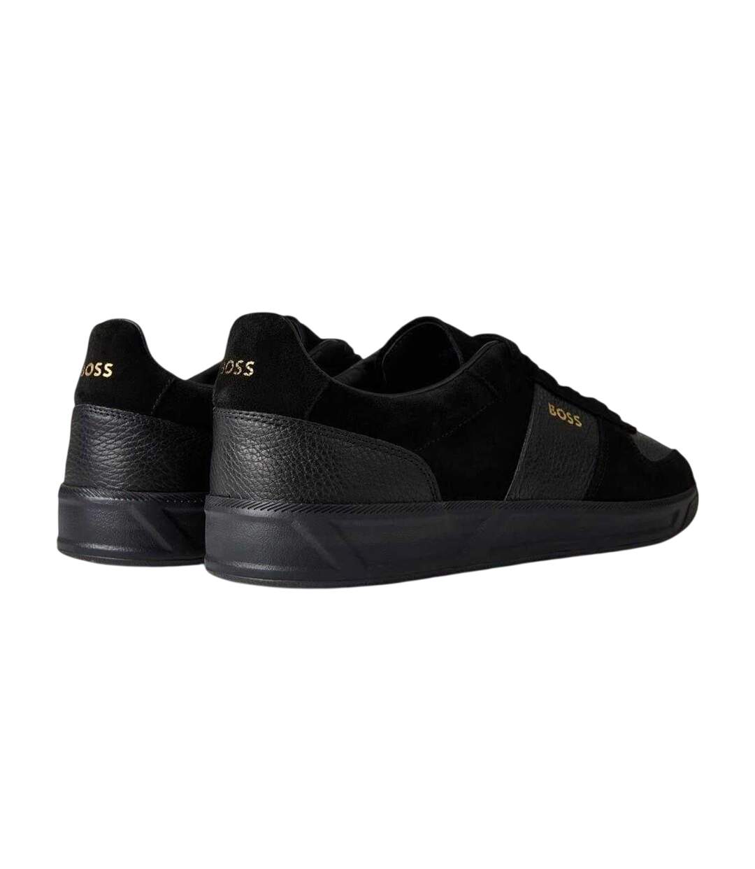 Baskets Brandon Homme Noir Boss-3